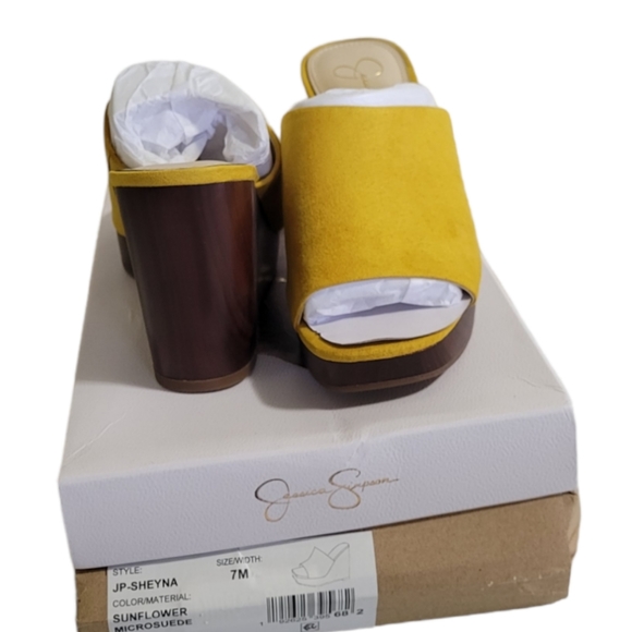 Jessica Simpson Sheyna Wedge Sandal US 7M - Picture 2 of 3